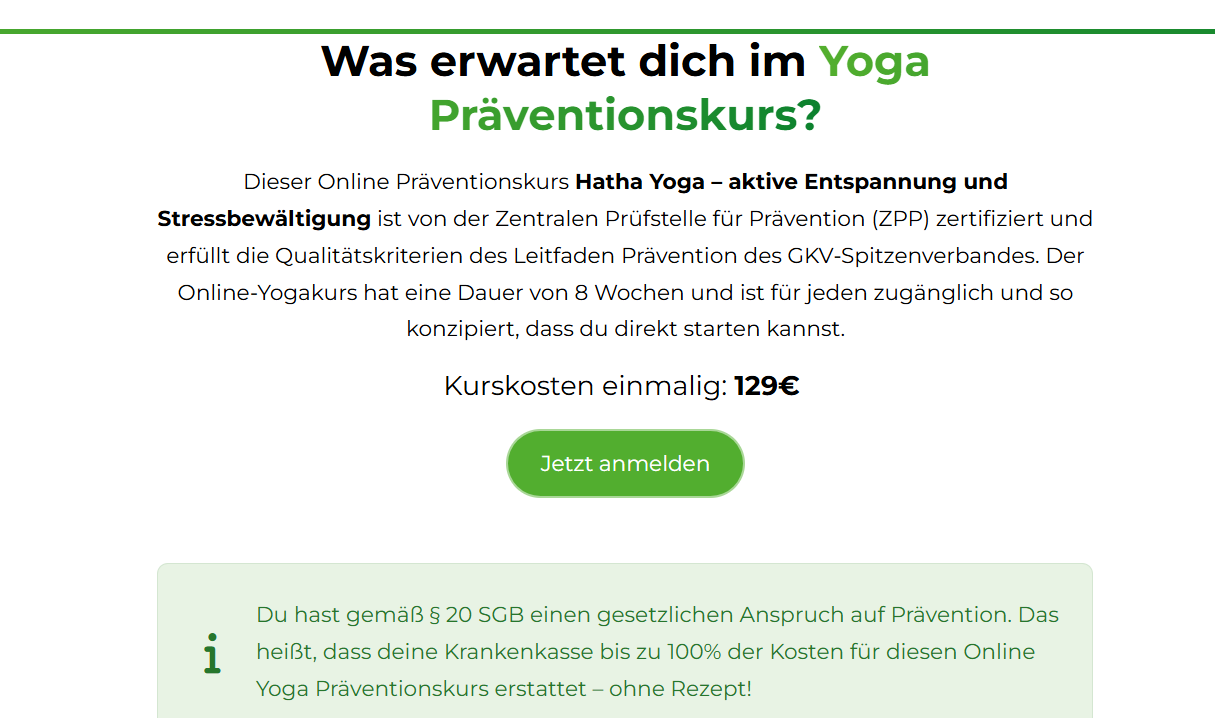 Hatha Yoga Onlinekurs Hatha Yoga Onlinekurs