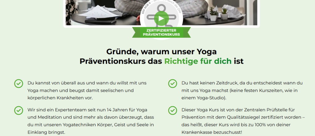 Hatha Yoga Onlinekurs Warum der Kurs das Richtige fĂŒr das ist