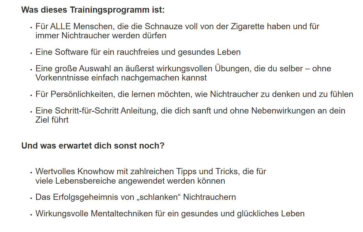 nichtraucher training onlinekurs erfahrungen Nichtraucher Training Erfahrungen
