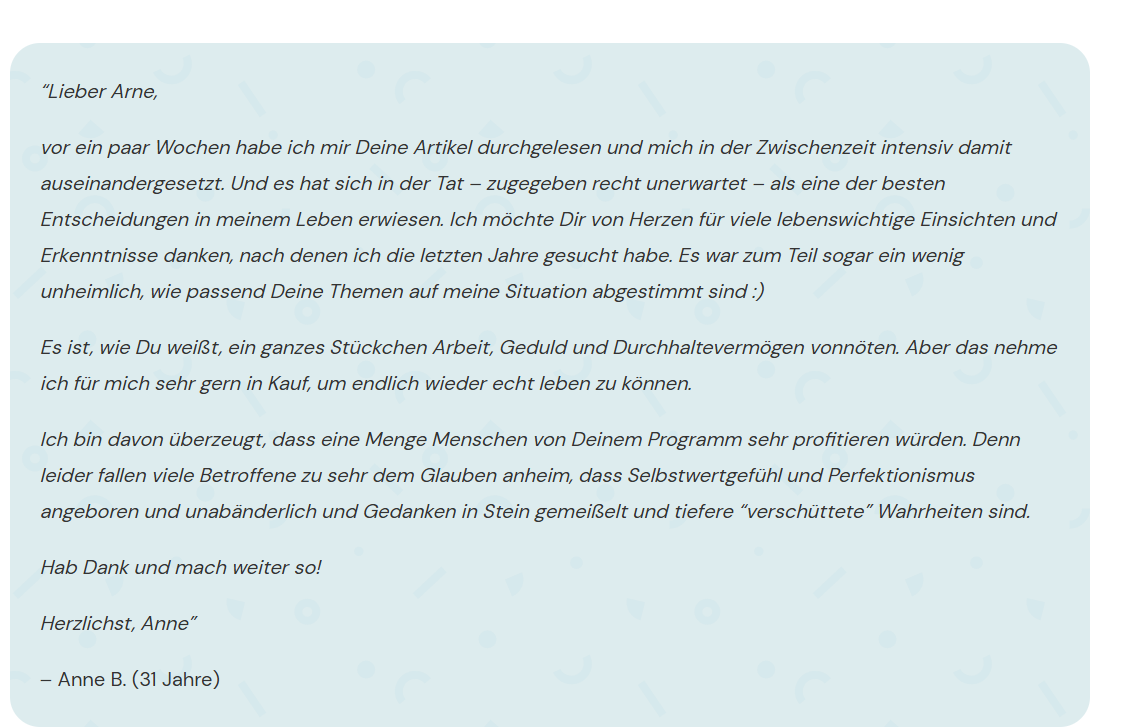 Arne Tempel Erfahrungen