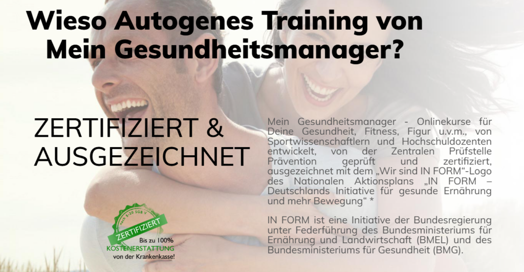 Autogenes Training Onlinekurs