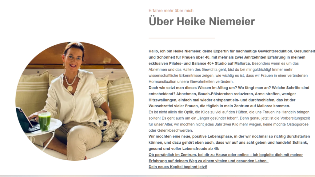 Balance 40 plus Konzept Heike Niemeier