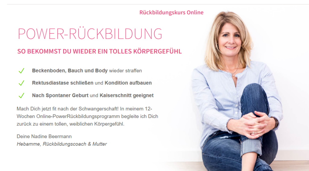 Rückbildungskurs Online