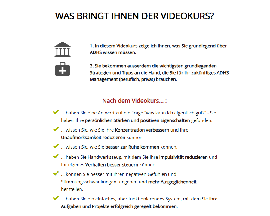 ADHS bei Erwachsenen