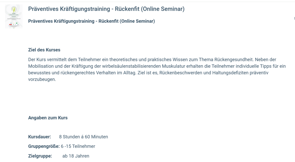 Rückenschmerzen lindern