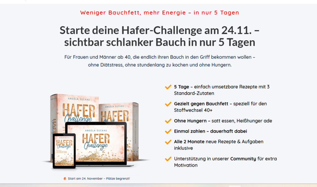 Hafer Challenge Erfahrungen Hafer Challenge Erfahrungen