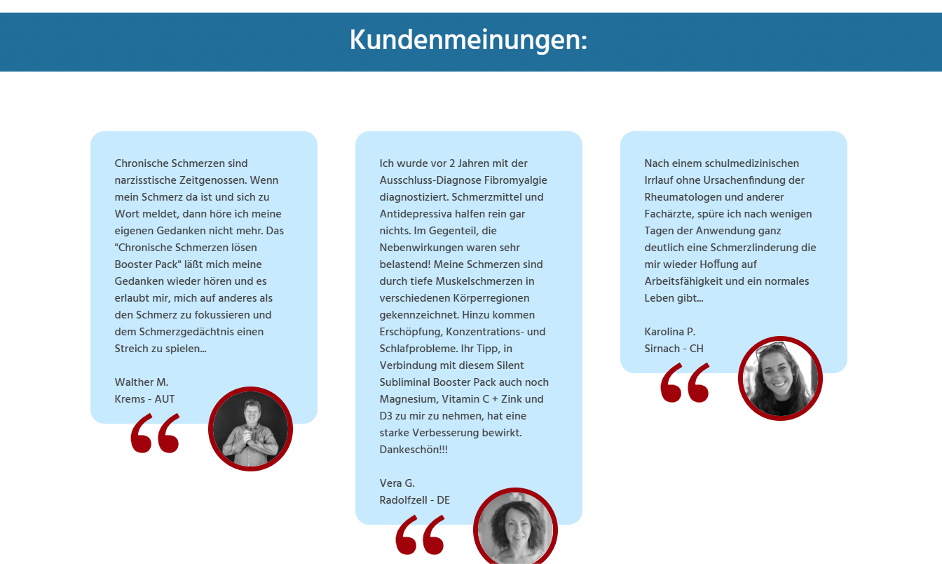 chronische schmerzen loswerden