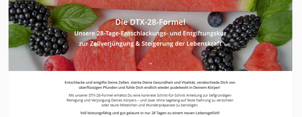 28 tage detox kur 28 tage detox kur