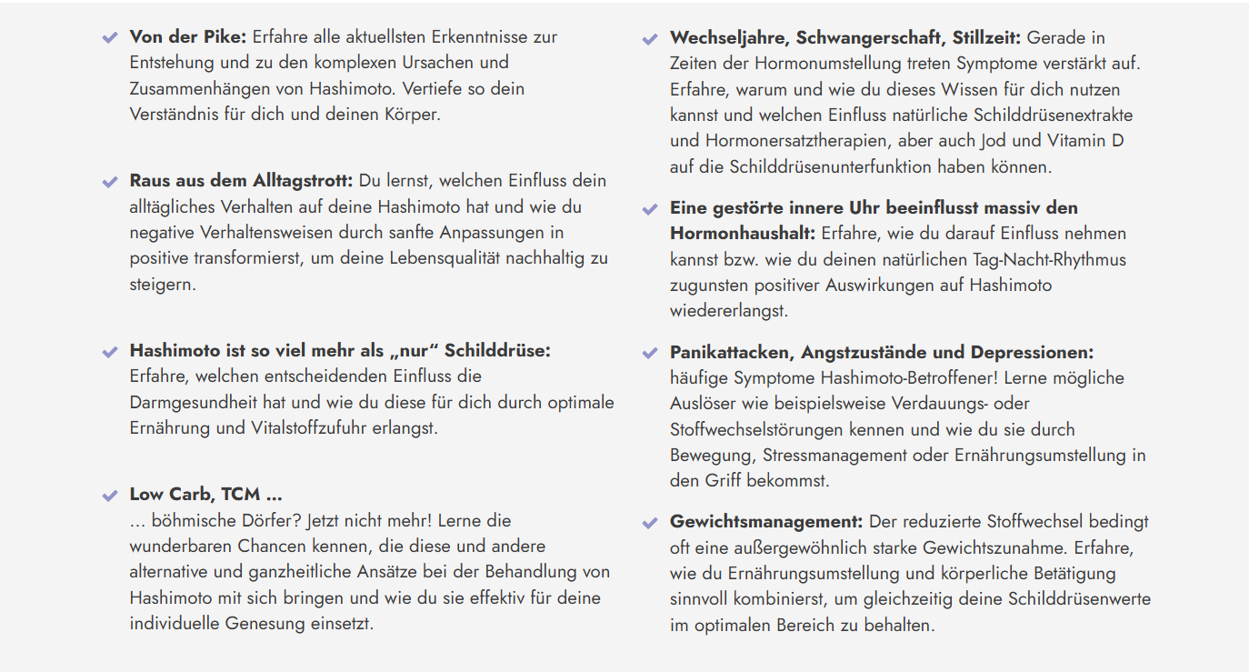 Hashimoto kongress erfahrungen