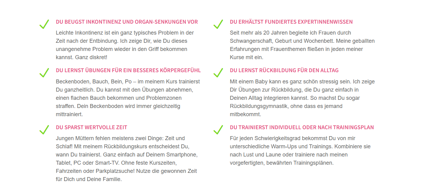 online rückbildungskurs nadine beermann online rückbildungskurs