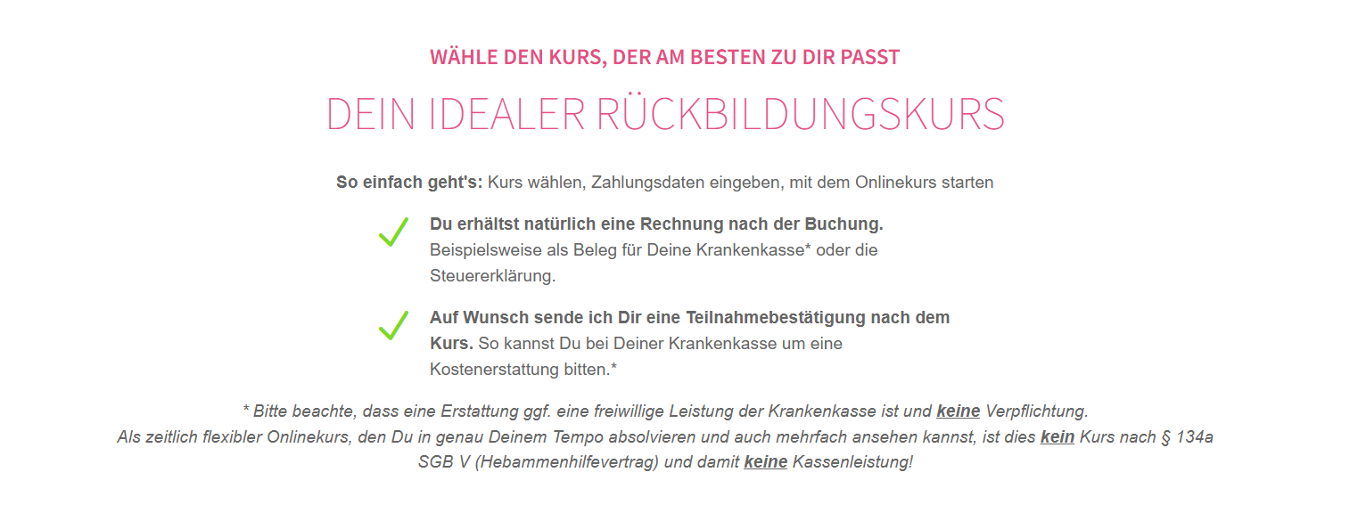 online rückbildungskurs online rückbildungskurs