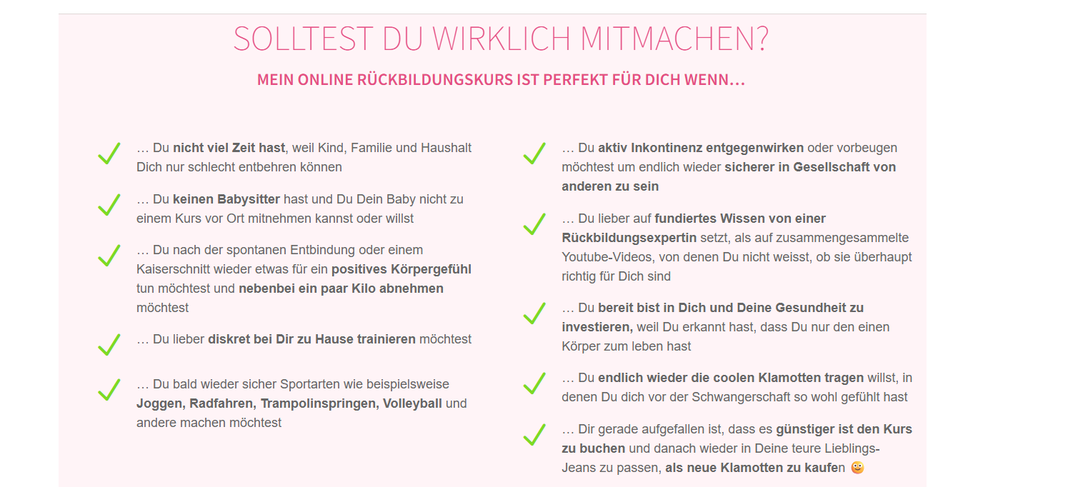 online rückbildungskurs online rückbildungskurs